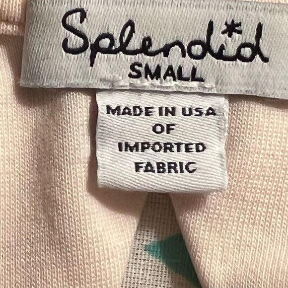 SPLENDID shirt sleeveless with back cut out size S light pink EUC - Picture 13 of 13